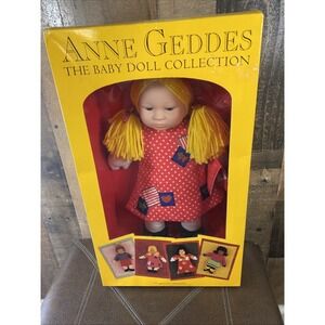 Vintage 1999 Anne Geddes The Baby Doll Collection "Stephanie" 14" New In Box